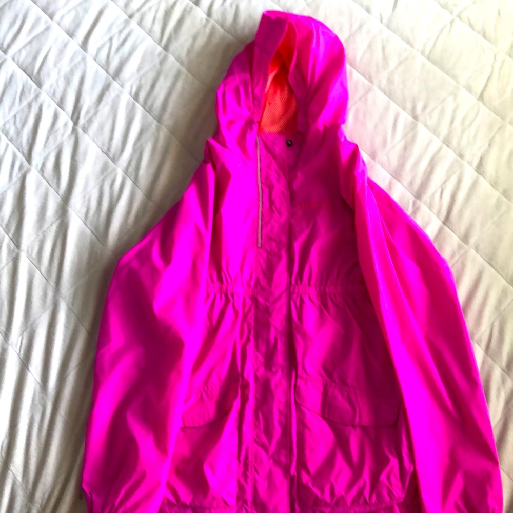 A rain jacket